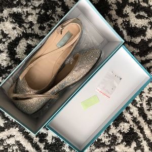 Blue by Betsey Johnson flats